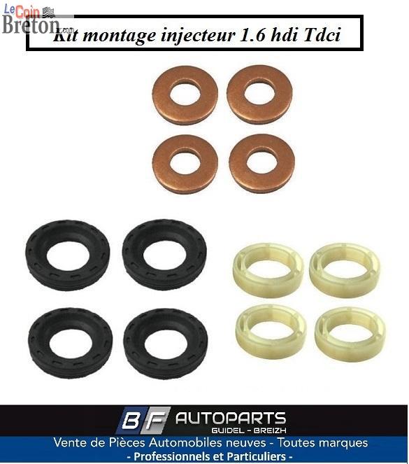 Kit joints injecteur Citroen Ford Peugeot 1.6 Hdi Tdci Montage Bosch -  Bretagne Morbihan (56520) - Pieces détachées Auto Guidel