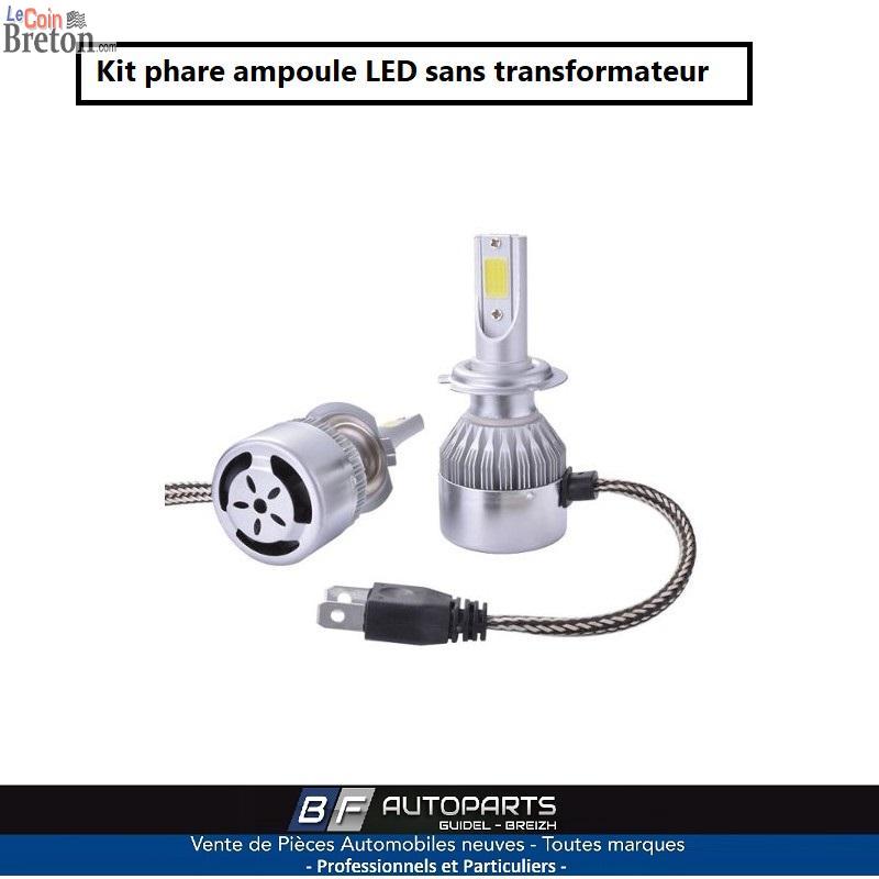 Kit phare LED Ampoule H1 / H4 / H7 - Bretagne Morbihan (56520) - Pieces  détachées Auto Guidel