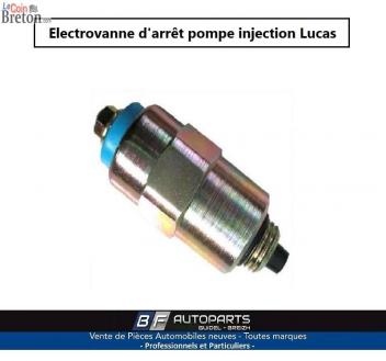 Electrovanne d'arrêt pompe injection Lucas Roto diesel - Bretagne ...